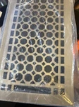 Signature Hardware Honeycomb Bronze Floor Register - 6" X 12". Fixed Price $49.00.