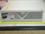 Hart & Cooley 406 W 18" Steel Baseboard Diffuser 4.5" Ht 010680. Fixed Price $24.99.