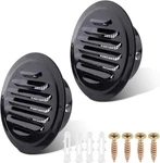 Inch Soffit Vent COVERS,304 Stainless Steel Round Air Black. Fixed Price $20.96.