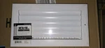Metal Fab New 12" X 6" 1-WAY Air Vent Adjustable Aluminum Curved Blades. Fixed Price $35.00.