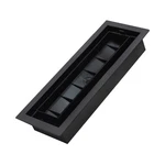 4X12" Drop-in Floor Register Vent Cover Textured Black IGFPD412-BLK. Fixed Price $39.99.