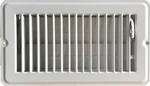 Hbw Rv And Home White Stamped Steel Floor Diffuser/register With Damper 8" X .... Fixed Price $20.47.