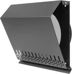 8" Inch Supply Vent Cover With Rubber Gasket Graphite Black Galvanized Steel. Fixed Price $42.35.