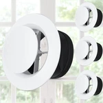 Baquler 4 Pcs 6 Inch Round Air Vent Cover, Adjustable Ceiling Diffuser B.... Fixed Price $41.24.