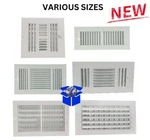Air Register Vent Cover Grille Ac X Duct Size Sidewall Ceiling Steel White. Fixed Price $21.50.