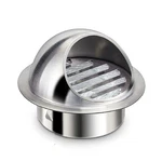 8 Wall Cover Stainless Steel Round Exhaust Inch, Silver. Fixed Price $34.99.