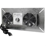 Tjernlund 18" X 9" Silver Galvanized Steel Crawl Space Fan Vent. Fixed Price $99.00.