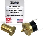 American Volt Electric Radiator Fan Switch (1/8" Npt, 180'F On - 165'F Off). Fixed Price $15.99.