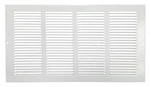 Hart & Cooley 650 Series 16" X 8" White Flat Wall Return Bright Finish. Fixed Price $41.99.