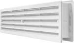 Repa Market 18" X 4" Inch White Plastic Grille - Garage Vent Door.... Fixed Price $24.74.