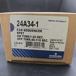 Emerson White-rodgers 24A34-1 Electric Heat Sequencer, 24V, Spst. Fixed Price $14.99.
