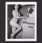 Vintage Original 1950S B/w Photo 4" X 5" Classic Kitchen Model #2. Fixed Price $24.99.