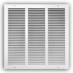 Everbilt 12 In. X Steel Return Air Grille White. Fixed Price $16.95.