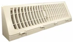 Truaire Triangular Plastic Baseboard Register - White Finish. Fixed Price $14.52.