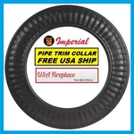 Imperial - BM0226 Black Steel Collar, 4" Inside Diameter Free Usa Shipping!. Fixed Price $14.99.