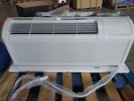 Aciq 9,000 Btu Ptac Pump Air Conditioner With 3.5KW Electric Heater, S&d. Fixed Price $645.05.