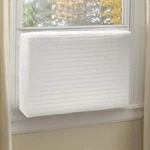 Jeacent Indoor Air Conditioner Cover Double Insulation Small 21X15X3.5, Cream. Fixed Price $26.05.