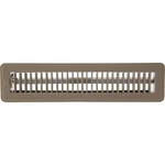 Home Impressions 2-1/4 In. X Brown Steel Floor Register 1FL0214BR-NH. Fixed Price $8.94.
