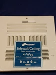 Accord ABSWWH466 Sidewall/ceiling Register Vent With 4-WAY Design, X New. Fixed Price $15.94.