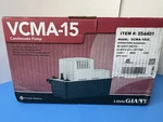 VCMA-15UL 554401 New Little Giant Condensate Removal Pump. Fixed Price $50.00.