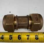 1" Ay Mcdonald Straight Coupling Cts Compression Connections 74758Q 5182-001. Fixed Price $38.18.