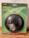 Valterra A10-3351VP Dampered Heating A/c Register 4" Vent Hole 5-1/2" O.d Black. Fixed Price $19.99.