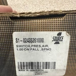 Source S1-02435261000 Spno Pressure Switch 1.00 Plastic Metal, York, Coleman. Fixed Price $25.00.