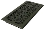 Decor Grates ST614-W Sidewall / Ceiling Register 6" 14" Textured Black. Fixed Price $24.99.