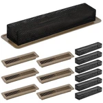 Therwen 12 Pcs Floor Vents Register With Cover Trap Set, Heavy Duty Ven.... Fixed Price $55.79.