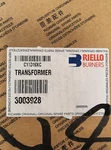 Riello Transformer Oil Burner, 3003928. Fixed Price $80.00.