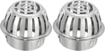 Patikil Dome Gutter Guard Filter Inch, 2 Pack 304 Stainless Silver Tone. Fixed Price $35.49.