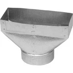 (6)-IMPERIAL 30 Ga. 2-1/4 In. X 12 Universal Register Boot GV0699-C. Fixed Price $107.89.