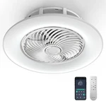 Bladeless 22" Ceiling Fan With Light & Remote - Stylish Indoor Air Circulator. Fixed Price $165.99.