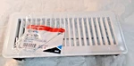Ez-flo 61603 Floor Register Diffuser, 4 Inch X 10 Opening, White. Fixed Price $24.99.