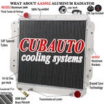 3 Rows Aluminum Radiator For 1987-2006 Jeep Wrangler Tj Yj Chevy Gm V8 Engine. Fixed Price $139.00.
