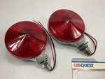 (2) Cq Grote 50642-5 Duramold Single Face Double Contact Pedestal Lamp Light Set. Fixed Price $20.66.