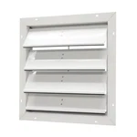 Master Flow Attic Exhaust Ventilation, Gable End Shutter SGM20 White. Fixed Price $44.00.