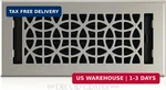 Decor Grates ECH410-NKL Eclipse Plated Floor Register, 4-INCH By 10-INCH, Nickel. Fixed Price $28.08.