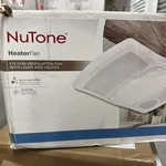 Nutone 765H110L Exhaust Fan With Light And Heater - White. Fixed Price $189.00.