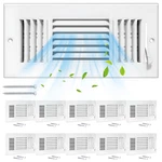 Dgb Pcs 12X6 Inch Air Vent Covers 3-WAY Solid Metal Wall Ceiling Register. Fixed Price $174.81.
