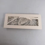 Steelcrest Cast Iron Pinecone Floor Register Vent Grille 5 1/2 X13. Fixed Price $49.95.