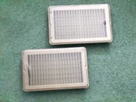 Fumete 2 Pack 6X10" Brown Heavy Duty Metal Floor Vent Covers Rust Proof Heat Reg. Fixed Price $19.00.