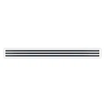 60" Linear Diffuser - (3 Slot) Triple White Decorative Air Vent Mo. Fixed Price $169.99.