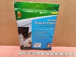 Duck Brand Flexible Faucet Cover Soft 7.75" 9.25" Black New. Fixed Price $7.99.