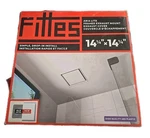 Fittes/aria Lite Framed Exhaust Mount 14.25 In. White (paintable). Fixed Price $73.00.