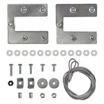 Dayton 4HX79 Hinge Kit, 30 In, Roof Mount. Fixed Price $133.99.