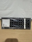 Allen And Roth Cast Iron Floor Register, Gunmetal Marquis Design, 4 In. X 12. Fixed Price $15.99.