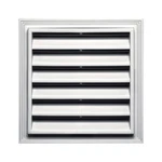 Vent Gable 12X12" White. Fixed Price $57.26.