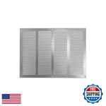 Repa Market Air Vent Cover 16X12 Inch Outer Dimensions Galvanized Steel. Fixed Price $38.72.
