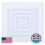 Patikil Square Air Vent Cover 14 X Inch 1PCS Plastic Return Grille. Fixed Price $68.97.